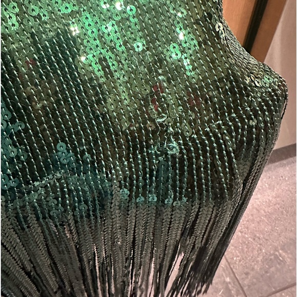 Lulus Anjou Sequin Fringe Sleeveless Midi Dress - Picture 10 of 10